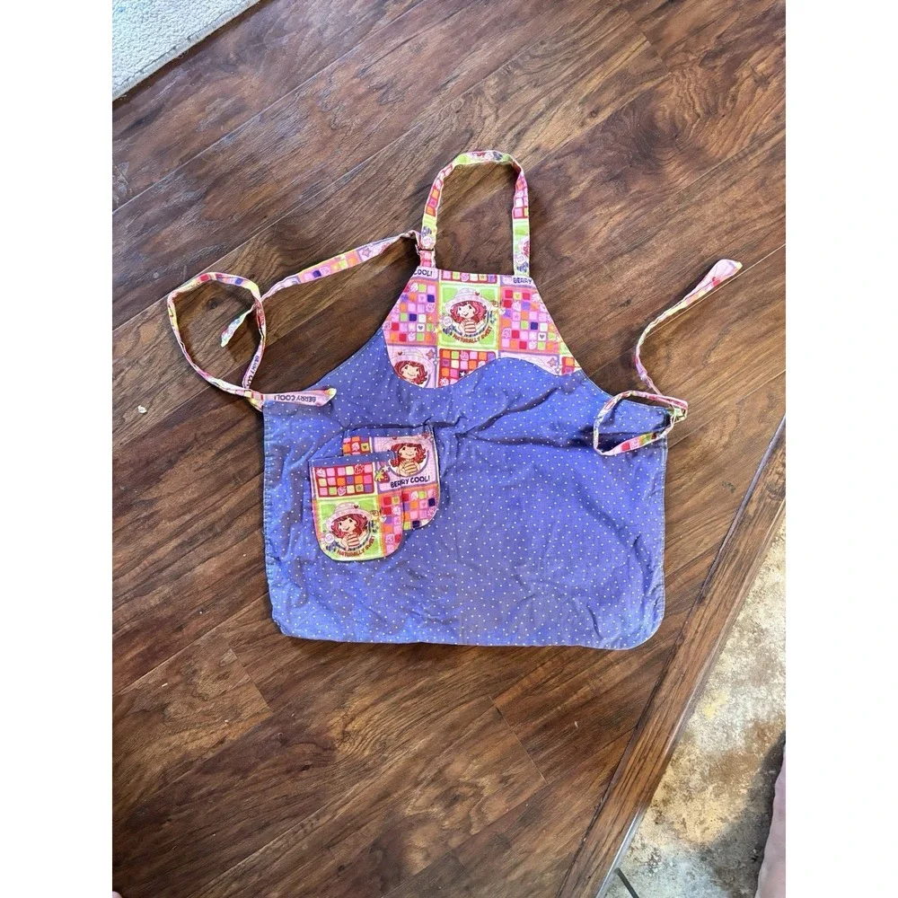 Vintage‎ Strawberry Shortcake Handmade Children's Apron